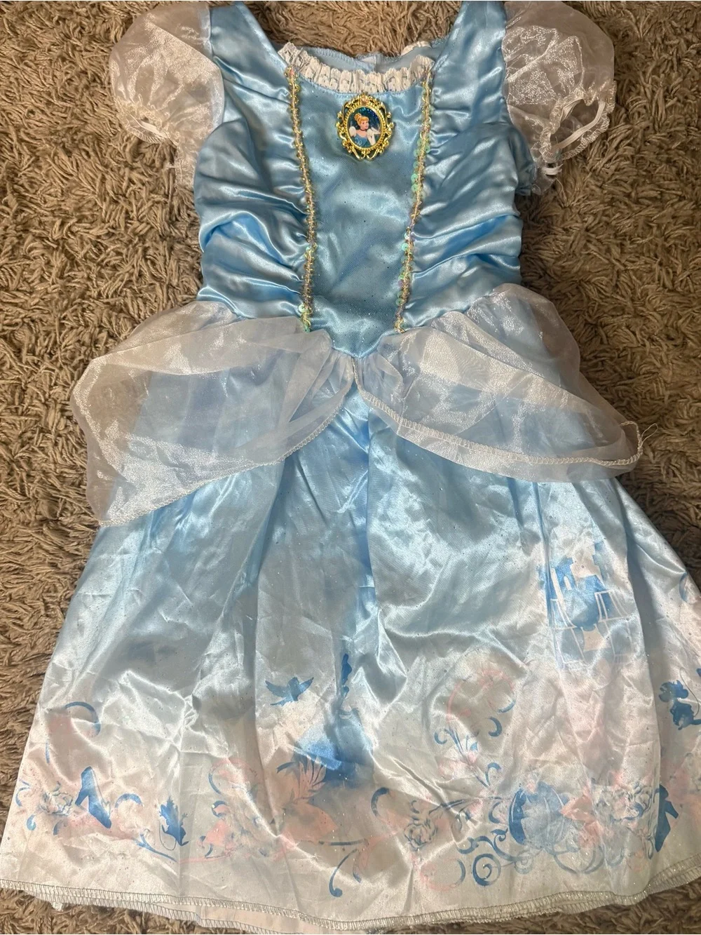Disney Princess Girls' Costume Dress Lot 8 dresses total